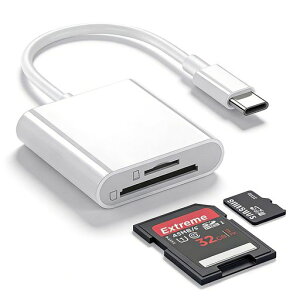 �y2026�V���f���zDERSUR2in1SD/TF�J�[�h���[�_�[�ƌ݊����̂���AppleiPhone17/16/15/iPadPro/MacbookAndroidType-CUSB3.05Gbps�����]��OTG�@�\�ݒ�s�v