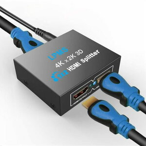 HDMI���z��1����2�o��HDMI���z��1x2�T�|�[�g4KHDMI�X�v���b�^�[�f���A�����j�^�[1x2HDMI�X�v���b�^�[2���HDMI���ڋ@��(PS4/Blu-rayDVD/HD�J���R�[�_�[/HTPC���@��)�ɏo�͉\