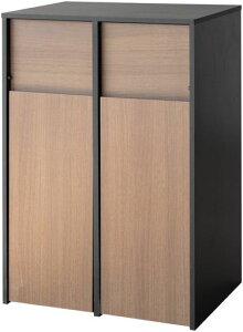 �{�����쏊�_�X�g�{�b�N�X�w���I�X�v�b�V�����L���X�^�[�t���ؖڒ�45Lx2�Ή���60.5x��43x����90cmDB-F2100BRBK�u���E���u���b�N