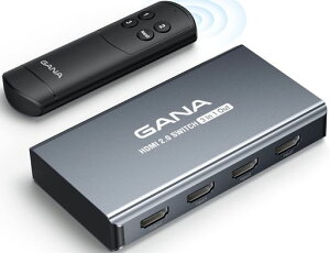 HDMI�ؑ֊�3����1�o��4K@60HzGANAHDMI�Z���N�^�[�����R���t���A���~�j�E��������3DHDCP2.2HDR�Ή�XboxPS5/4/3FireStickRokuBlu-Ray�v���[���[�e���r