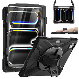 ZenRichiPadPro11�C���`M4/M5��p�P�[�X�ϏՌ����360°��]�X�^���h�y�����[�n���h&�V�����_�[�X�g���b�v�ی�t�B�����t���S�ʕی�2024/2025�K�i���������s�\