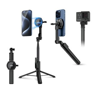 KIWIFOTOS�}�O�l�b�g�X�}�z�O�rMagsafe�Ή����B��_�X�}�z�z���_�[�܂肽���ݎ�5�i�K�L�k�����R���t���B�e�X�^���h�O�r�}�E���giPhone17161514AndroidGoproHERO1211109