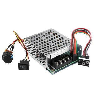 Walfront�X�s�[�h�R���g���[���[DC10V-55VPWM�u���VDC���[�^�[���x�̃R���g���[���[CWCCW�̃��o�[�V�u���X�C�b�`pwm�R���g���[���o�������tDC�u���V���[�^�[�f�W�^���\���X�P�[���^�R���[�^�[D�c