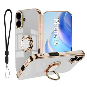 �yKSK�ziPhone16�p�P�[�X�����O�t���X�}�z�P�[�X�ČRMIL�K�i�ϏՌ��X�}�z�P�[�X�y�ʔ����C�菝�h�~�����h�~�ԍڃz���_�[360°��]�P�[�X�J�����ی�A�C�t�H��16�A�C�z��16�����ق�16�����Ӂc