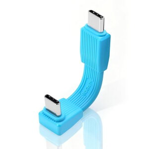 Duttek 80Gbps USB-C�[�d�P�[�u���Z��(6CM), L���^240W USB Type C�^�C�v�I�X�I�X�ϊ��P�[�u�� 80Gbps �����f�[�^�]��, 240W �������[�d, �f����8K@60Hz�Ή�, Thunderbolt 5