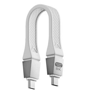 Poyiccot USB-C �[�d�P�[�u�� �Z���y13cm, ��, �����^�ѕ֗�, 240W�������[�d�z80Gbps �����f�[�^�]�� 120Gbps�ш敝�Ή�, 16K��Thunderbolt 5 �Ή��A�f���A��8K/6K USB Type C