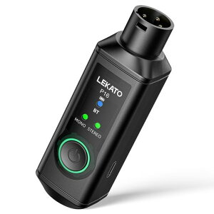 LEKATOXLR���C�����XBluetooth��M�@���C�����XBluetooth�A�_�v�^�[48kHz/24�r�b�g�A165�t�B�[�g�͈̔́A�~�L�V���O�R���\�[���f�X�N/�I�[�f�B�I�~�L�T�[/�X�s�[�J�[/DJPA�V�X�e���p15