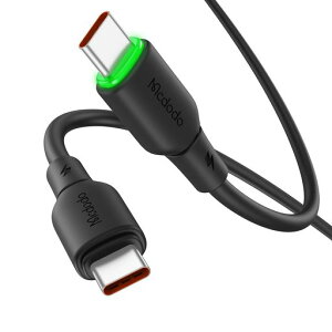 Mcdodo Type-C to Type-C�P�[�u�� USB-C�R�[�h 65W�}���[�d PD�Ή� �t�̃V���R���P�[�u�� ���܂肽�肵�ɂ��� �����f�[�^�]�� LED���C�g�t�� �^�C�vC �R�[�h MacBook iPad iPhone 17/16/15