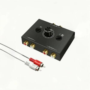 RCA�X�e���I�I�[�f�B�I�X�C�b�`���[R/L�I�[�f�B�I�Z���N�^�[�X�v���b�^�[2(1)-in-1(2)-Out�I�[�f�B�I�Z���N�^�[�X�C�b�`�{�b�N�X�����L�[�~���[�g�ƃX�C�b�`�t���A�N�e�B�u�X�s�[�J�[�APC�A�c