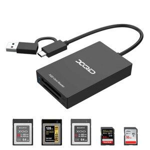 XQDUSB3.0SD�J�[�h���[�_�[USBA/TypeCXQD/SD�J�[�h���[�_�[�f���A���X���b�g�������[�J�[�h���[�_�[SonyG/M�V���[�YLexarMarkCards/SonyG�V���[�Y�Ή�Windows/Mac
