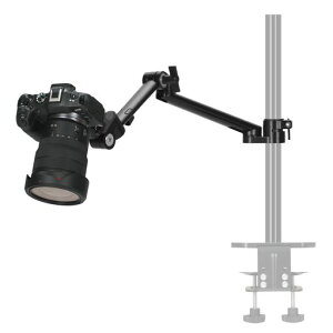 TARION�f�X�N�g�b�v�u���P�b�g�A�[��-1/4�h�˂����`�_��𓋍ڂ�-360°���߉\1/4�C���`�����3/8�C���`�l�W�Ή��J����/���C�g/�E�F�u�J����/�⏕���C�g�Ή�TitanrigArmZ