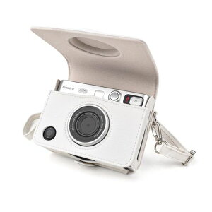 Rieibi instax miini EVO�P�[�X ���g��PU���U�[�ی�o�b�O Instax Mini Evo �J�����A�N�Z�T���[ Fuji INSTAX MINI EVO�C���X�^���g�J�����p �`�F�L�G�{�P�[�X ���O���\�ȃP�[�X ����̃��U�[