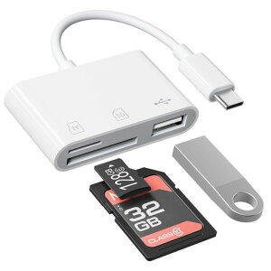 �y2026�V�ŁzSUNTRSIsd�J�[�h���[�_�[�^�C�vcphone1516�V���[�Y3-in-1USB/TF/SD�J�[�h�J�������[�_�[�ݒ�s�v�����o�����]���ʐ^/�r�f�I/���惁�����J�[�h���[�_�[