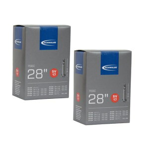 SchwalbeSV17�C���i�[�`���[�u700x28-45c/28�C���`27�C���`����40mm�o���u(2�p�b�N)