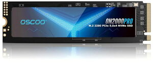 OSCOOPCIeGen5.0x4SSD�A�ő�13000MB/s�A3DTLCNAND&DRAM�L���b�V������M.2NVMe