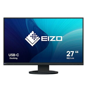 EIZO �r�W�l�X�X�^���_�[�h���j�^�[ | FlexScan EV2720S-BK | 27.0�^WQHD�EUSB Type-C�E�u���b�N