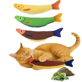 YFFSFDC猫おもちゃまたたび3個セット猫噛むおもちゃ猫用ぬいぐるみひとり遊び天然キャットニップ入り歯磨きストレス発散運動不足肥満解消