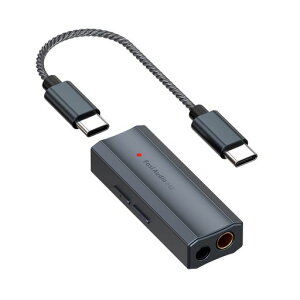Fosi Audio DS2 USB C to AUX �w�b�h�z���A���v DAC �h���O�� 3.5mm�W���b�N �I�[�f�B�I �|�[�^�u���A���v �f���A���o�� DSD256 4.4mm �o�����X�n�C���] CS43131 iPhone 15 Pro Max