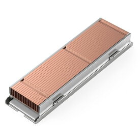 ORICO M.2 SSDヒートシンク、銅フィンM.2クーラー、M.2 2280MM SSD両面ヒートシンク、サーマルパッド付き熱伝導+アルミニウム冷却、PC用サーマルシリコンパッド付き、ゴールド-M2HS1