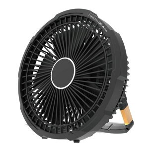 �g�b�v�����h ����@ �R�[�h���X �^�t FAN [ �z�[�� & �A�E�g�h�A ] �h�� ���o�[�{�f�B 3�d���Ή� (AC + USB + ���`�E�������d�r 3000mAh) ���ʒ���3�i�K ���ړI�X�^���h �u���b�N SF-TF10BK