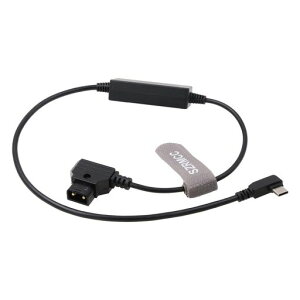 SZRMCC ���o�C���t�H���p�b�h �^�u���b�g�f�o�C�X USB C Type-C - D-Tap PD �}���[�d�d���P�[�u�� Canon R5C V�}�E���g �S�[���h�}�E���g�o�b�e���[ PowerTap �Ή�(Right Angle USB C)