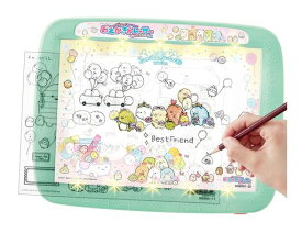 アガツマ(AGATSUMA)すみっコぐらしお手紙もカードかけちゃう!おえかきトレーサーたぴおかパークプラスチックエメラルドグリーン