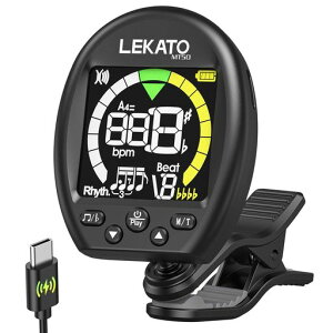 LEKATO �N���b�v�`���[�i�[ �M�^�[ �`���[�j���O ���g���m�[�� �g�[���W�F�l���[�^�[ 3 in 1 ��d�� �x�[�X/�E�N����/���@�C�I�����p LCD���