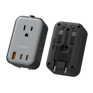 �C�O�ϊ��v���O�S���E�Ή�TESSAN�����^���s�p�R���Z���g2��USB-C��1��USB-A�|�[�g�t��C/O/BF/A�^�C�v�t���C�O�d���ϊ���}���`�ϊ��v���O�d���ϊ��A�_�v�^�[