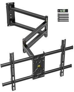 FORGINGMOUNT�e���r�Ǌ|������37~75�C���`LEDLCD�e���r�Ή��A103.5cm������d�܂肽���ݎ��A�[���t�����[�V�������R�[�i�[�ݒu�A�ω׏d45kgVESA�K�i600x400mm