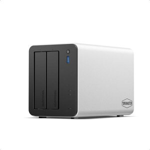 TERRAMASTER F2-425 Plus NAS 2�x�C Intel N95 4�R�ACPU 8GB������ �f���A��5GbE LAN 3��M.2�X���b�g TOS 7 AI�l�C�e�B�uOS OpenClaw�Ή� �����E�e�L�X�g���� �l�b�g���[�N�X�g���[�W