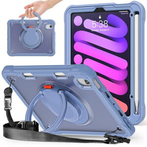 PboyiqiSForiPadMini72024�P�[�XiPadMini6�P�[�X20218.3�C���`�������P�[�X360°��]�X�n���h�z���_�[�X�X�^���h�@�\�ϏՌ���䒲�߉\���|���[�t�������h�~