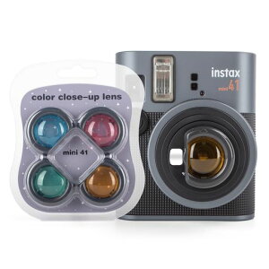 HIYQIN4�F�����Y�t�B���^�[FujiInstaxMini41�J�����p�N���[�Y�A�b�v�J���t���t�B���^�[InstaxMini41�p4�Z�b�g����J�b�g2�t���J���[2��