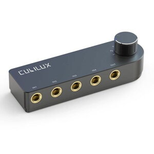 Cubilux4�E�F�C�o�����I�[�f�B�I�X�C�b�`���[�A4�|�[�g6.35mm�X�s�[�J�[�Z���N�^�[/�ؑ֊�A4����1�o�́A�܂���4�o��1���̓X�e���I�؂�ւ��n�u