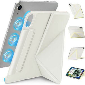 WONZIR iPad mini7 �P�[�X (A17 Pro 2024 ��7����) ���C�z���� iPad mini 6 �P�[�X (2021 ��6����) �y�ʒ����^ 8.3�C���` �^�u���b�g �c�u�����u���Ή� �܂肽���ݎ� �p�x�����\ �O�p�\�����芴