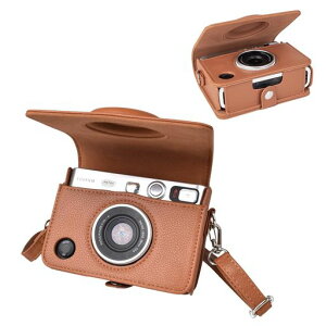 kinokoo �`�F�L�t�B���� instax mini evo �P�[�X �����[�d�|�[�g&�ʐ^�v�����g���t�� PU���U�[�`�F�Levo�J�����o�b�O fuji mini evo �J�����A�N�Z�T���[