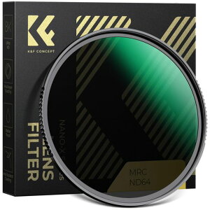 K&FCONCEPT62mmND�t�B���^�[ND6428�w�i�m�R�[�e�B���O���w�K���X�����h���L�Y�h�~�����t�B���^�[(NANO-X�V���[�Y)�y���[�J�[���c�X�z