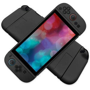 For Switch 2 �P�[�X TPU (2025�N���f��)��p �X�C�b�` 2 �V���R���ی�P�[�X ���̎��݌v �ϏՌ� NS 2 �ی�J�o�[ �� �y�� ���E�ȒP (�u���b�N)