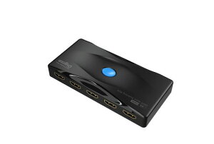 �v�����X�g�� Digizo 4�|�[�gHDMI�؊��� 4K HDR@60fps�Ή� ����/�蓮�ؑցyPS4/PS5/Nintendo Switch����m�F�ρzPHM-SW401S