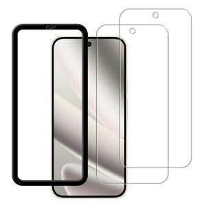 2�����荑�Y�Ɏq�f�ސ��Ή�GooglePixel10ProXL�p�̃K���X�t�B���������K���XGooglePixel10ProXL�ی�t�B����9H�d�x�C�A�h�~�y�K�C�h�g�t���z