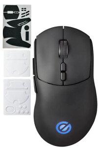 �G���R�� �Q�[�~���O�}�E�X ���C�����X ����2.4GHz/�L�����Ή� V custom VM600PE �[�d�� 8�{�^�� DPI26000 650IPS 50G �����Z���T�[���� 75g �O���b�v�V�[�g�t�� M-VM600PBK �u���b�N