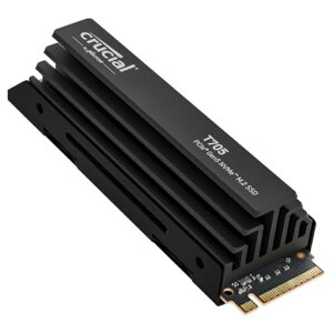 Crucial T705 PCIe Gen5 NVMe 2TB SSD �q�[�g�V���N�t�� �ő�14,500MB/�b TLC NAND �m�[�g�p�\�R��&�f�X�N�g�b�v(PC)�Ή� �N���G�C�e�B�u/�n�[�h�R�A�Q�[�}�[���� �\���b�h�X�e�[�g�h���C�u 1Mo