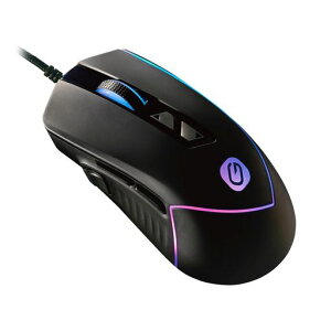 �I�[��(OHM) PCGEAR �Q�[�~���O�}�E�X �L�� USB�ڑ� 9�{�^�� �u���b�N PC windows RGB �I�[���d�@ PC-SMREX201-K 01-7277
