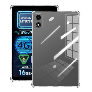 ForALLDOCUBEiPlay70miniPro�P�[�X8.4�C���`�S�����ی�J�o�[�ϏՌ�TPU�f�ރo���p�[�X�N���[��&�J�����ی씖�^�y�ʑS�ʕی�J�o�[���ϖh�~�w��h�~�y�N���A�z