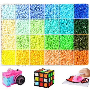 MircTuDou�A�C�����r�[�Y�p�[���[�r�[�Y24�F�Z�b�g2.6mm��12000��DIY��|�쐬�L�b�g�a�����v���[���g�N�ł��ȒP(�J���[�n��5)