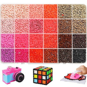 MircTuDou�A�C�����r�[�Y�p�[���[�r�[�Y24�F�Z�b�g2.6mm��12000��DIY��|�쐬�L�b�g�a�����v���[���g�N�ł��ȒP(�J���[�n��4)