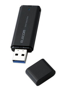 �G���R���O�t��SSD500GB�|�[�^�u��USB5Gbps/USB3.2(Gen2)�Ή����^�L���b�v���u���b�NESD-EMC0500GBK