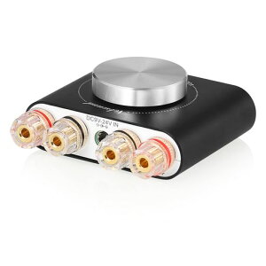 NobsoundQ10�f�W�^���A���v100Wx2:TPA3221�`�b�v����Bluetooth5.0/�����͎ԍڑΉ�DC9-24V�����^77mm(�d���A�_�v�^�[��t��)