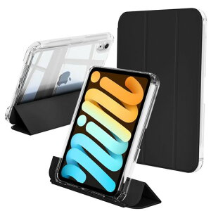 SQQSOOZiPadMini7�P�[�X(A17Pro2024)/iPadMini6�P�[�X20218.3�C���`��7/6���㓧���o�b�N�J�o�[�y�����[�O�p�`�X�^���h���u&�c�u���p�x�����ϏՌ��y�ʃ��C�����X�[�d