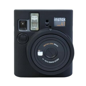 SIUTATDSH�J�����J�o�[�V���R���P�[�X�K�pFujifilmFuji�x�m�t�B����instaxmini41�V���R���J�o�[�J�����P�[�X�B�e�P�[�X���C�i�[�P�[�X�ϏՌ��E�֌g(�u���b�N)