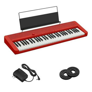 �J�V�I(CASIO)�d�q�L�[�{�[�hCasiotoneCT-S1RD(���b�h)�n���~���������p��61���ՃL�[�{�[�h���i�ʂȉ��F����y�Ɏ����^�щ\